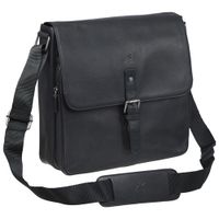 Mancini Buffalo Leather 12" Laptop Messenger Bag