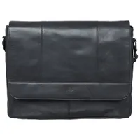 Mancini Buffalo Leather 15" Laptop Messenger Bag