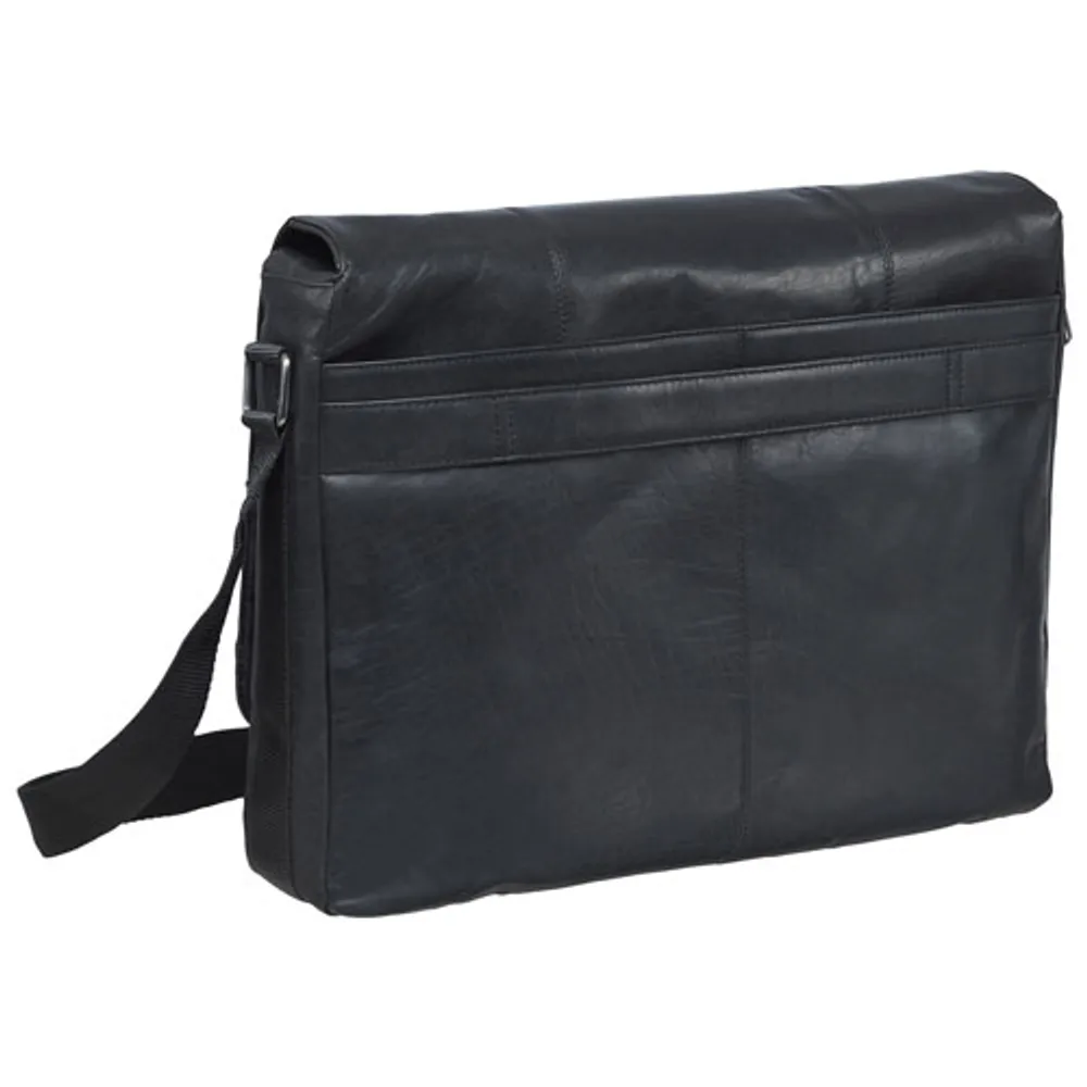 Mancini Buffalo Leather 15" Laptop Messenger Bag