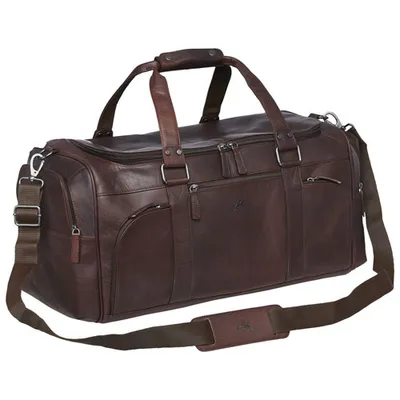 Mancini Buffalo 23" Duffle Bag - Brown