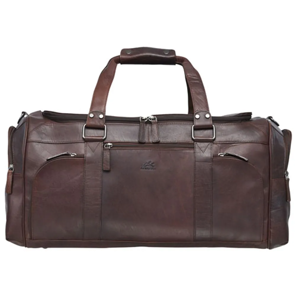 Mancini Buffalo 23" Duffle Bag - Brown