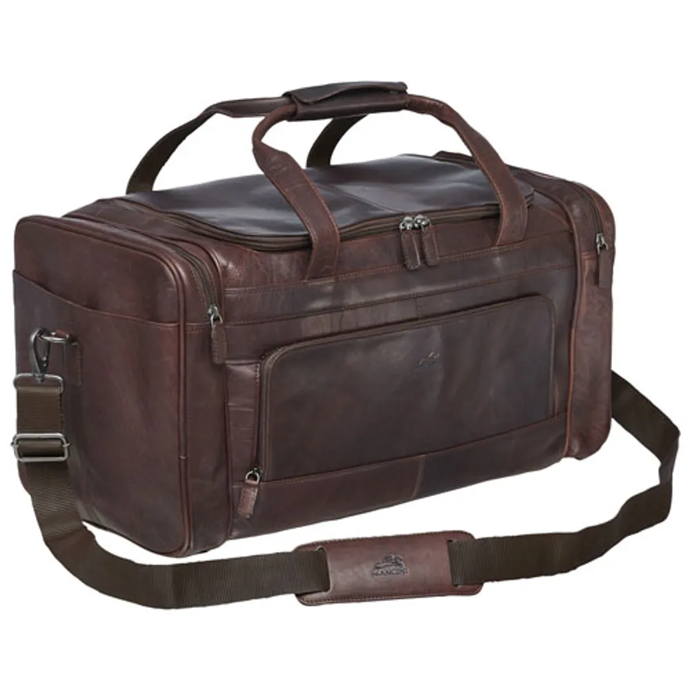 Mancini Buffalo 20" Duffle Bag - Brown