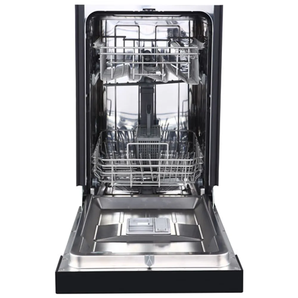 GE 18" 52dB Built-In Dishwasher with Stainless Steel Tub (GBF180SSMSS) - Stainless Steel