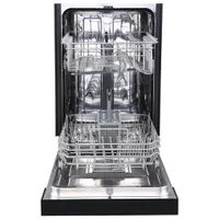 GE 18" 52dB Built-In Dishwasher with Stainless Steel Tub (GBF180SSMSS) - Stainless Steel