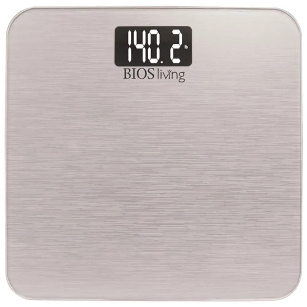 BIOS Living Metallic Digital Scale - Silver