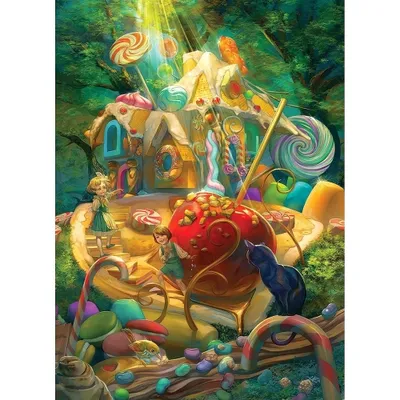 COBBLE HILL - CANDY COTTAGE - FAMILY 350 PC PUZZLE