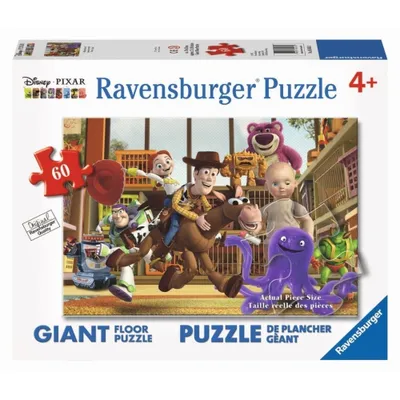Ravensburger - 05434 | Disney Toy Story - Playing Around (60 Piece Floor Puzzle)