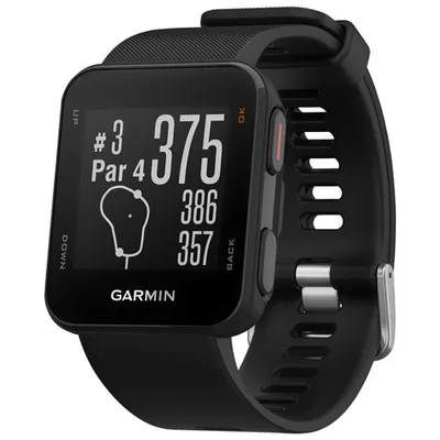 Garmin Approach S10 Golf Watch with Preloaded Courses - Black