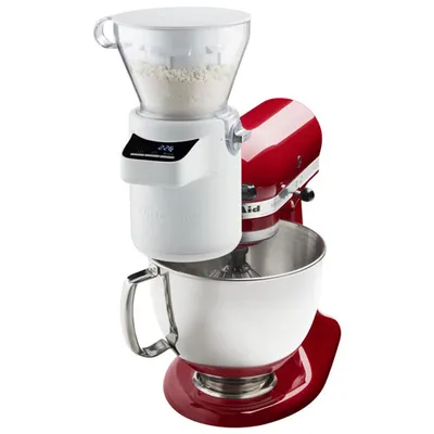 KitchenAid Stand Mixer Sifter & Scale Attachment - White