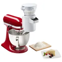 KitchenAid Stand Mixer Sifter & Scale Attachment - White