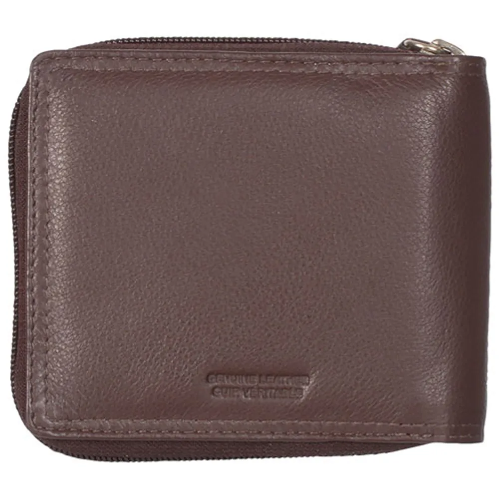 Club Rochelier Winston Leather Billfold Wallet - Brown (CRP3300)