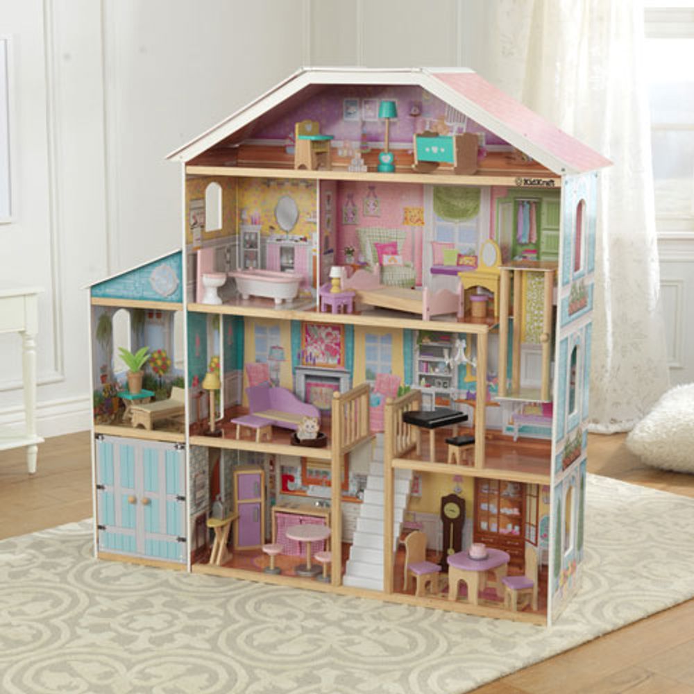 KidKraft EZ Assembly Grand View Mansion Dollhouse