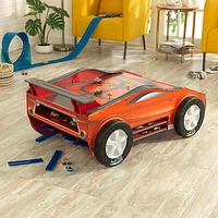 KidKraft Speedway Play N Store Activity Table - Red