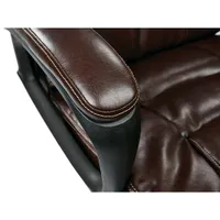 Office Star WorkSmart Faux Leather Manager Chair - Chocolate