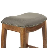 Austin Transitional Bar Height Barstool - Brown