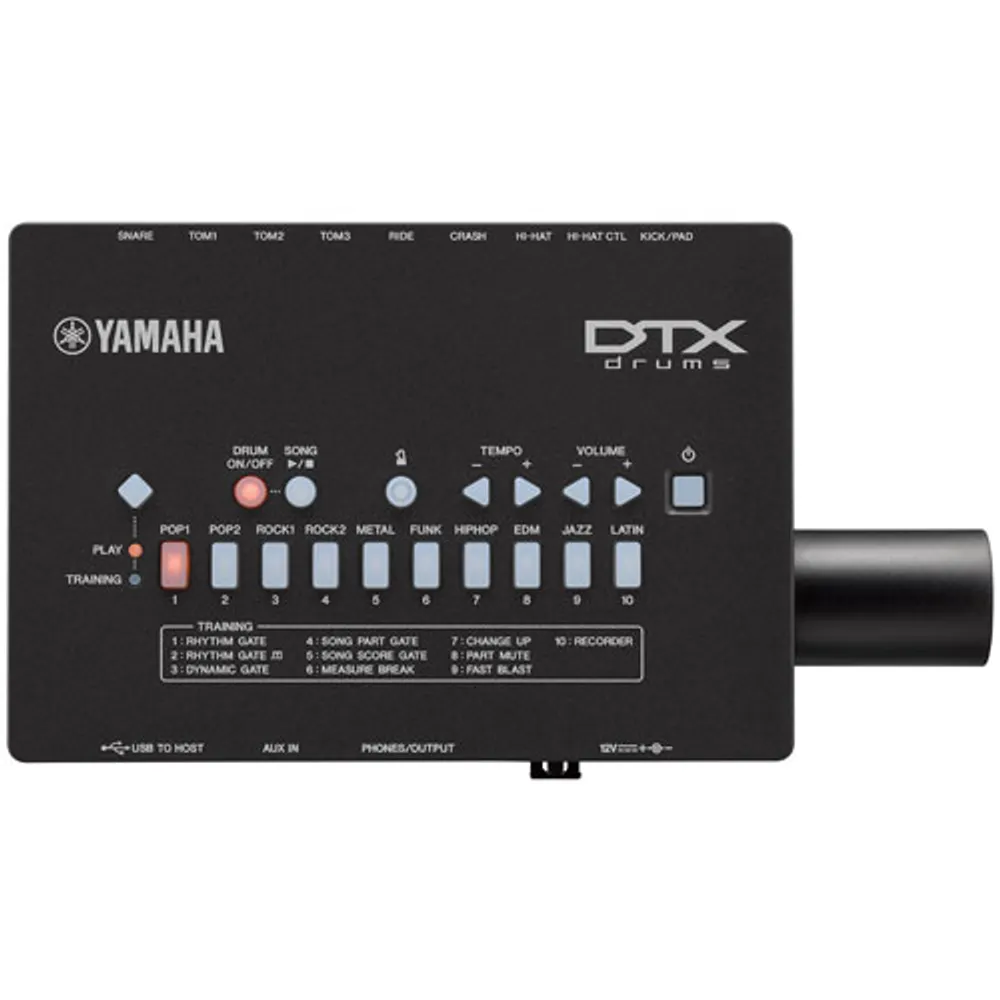 Yamaha DTX452K Digital Drum Kit - Black