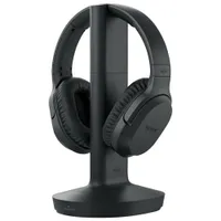 Sony WH-RF400 Over-Ear Sound Isolating RF Headphones - Black