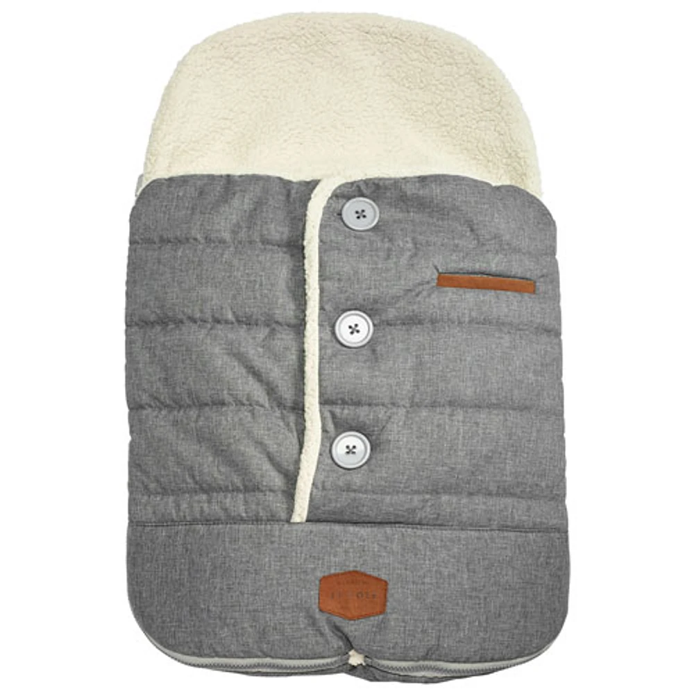 JJ Cole Urban Bundleme Infant Bunting Bag - Heathered Grey