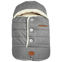 JJ Cole Urban Bundleme Infant Bunting Bag - Heathered Grey