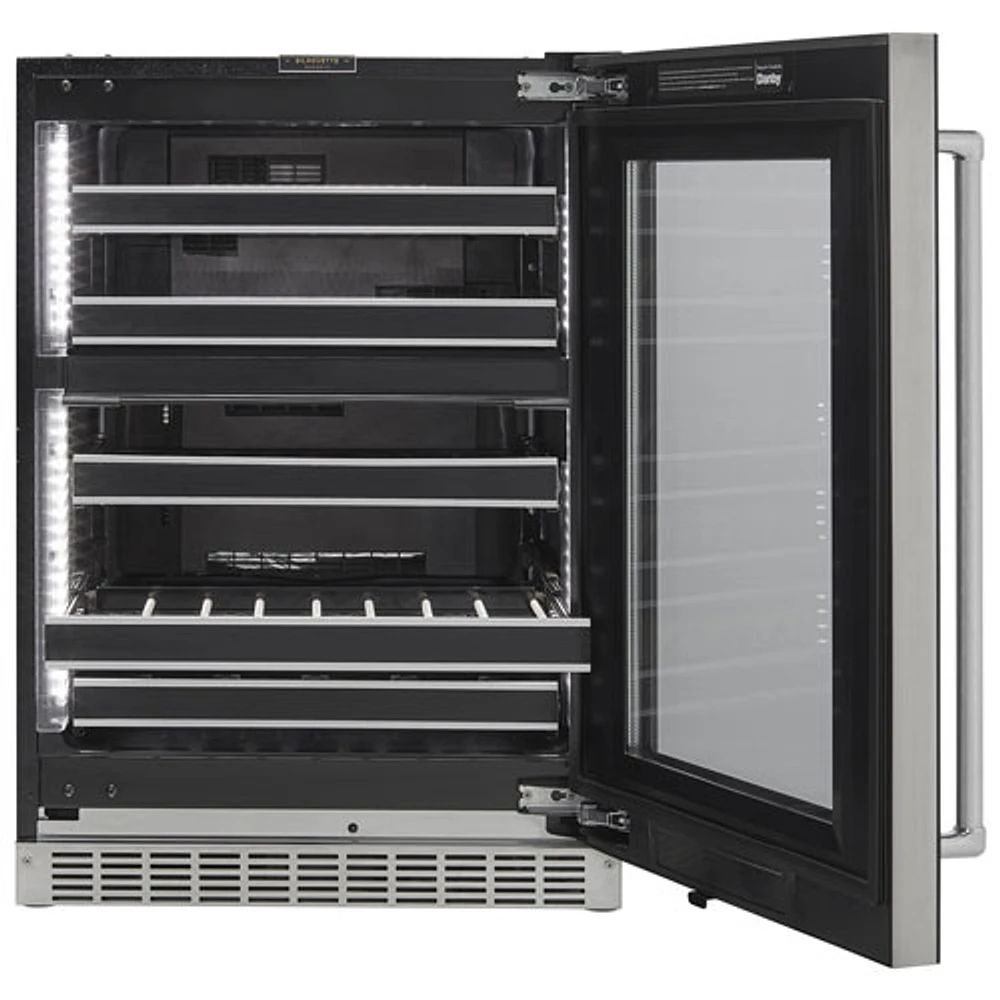 Silhouette Reserve 37-Bottle Built-In Wine Cooler (SRVWC050R) - Black