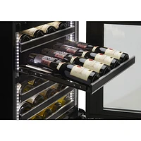 Silhouette Reserve 37-Bottle Built-In Wine Cooler (SRVWC050R) - Black