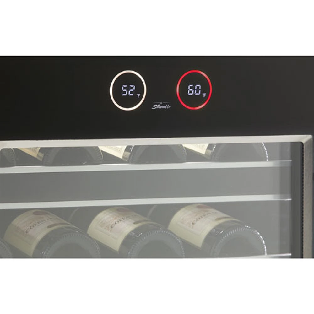 Silhouette Reserve 37-Bottle Built-In Wine Cooler (SRVWC050R) - Black