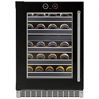 Silhouette Reserve 37-Bottle Built-In Wine Cooler (SRVWC050L) - Black