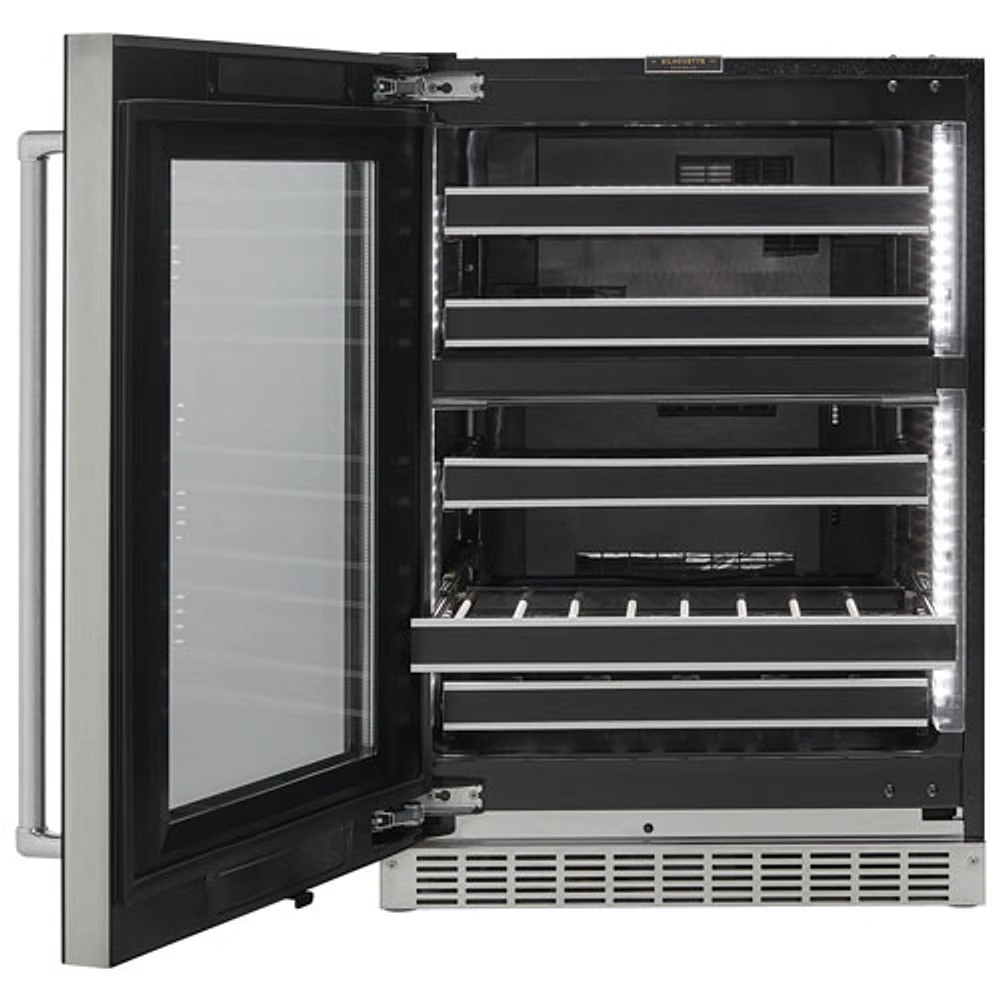 Silhouette Reserve 37-Bottle Built-In Wine Cooler (SRVWC050L) - Black