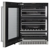 Silhouette Reserve 37-Bottle Built-In Wine Cooler (SRVWC050L) - Black