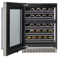 Silhouette Reserve 37-Bottle Built-In Wine Cooler (SRVWC050L) - Black