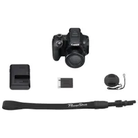 Canon PowerShot SX70 HS Shockproof Wi-Fi 20.3MP 65x Optical Zoom Digital Camera - Black
