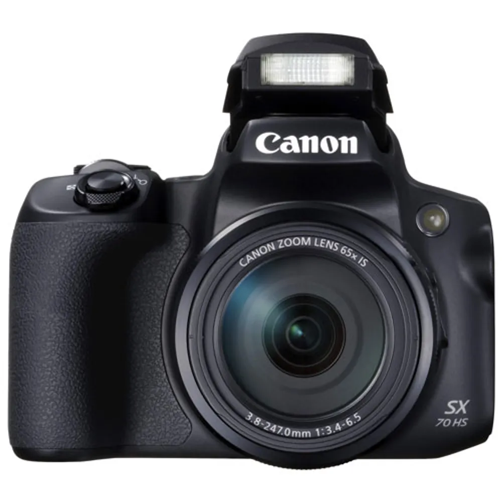 Appareil photo numérique antichoc Wi-Fi PowerShot SX70 HS 20,3 Mpx à zoom optique 65x de Canon-Noir