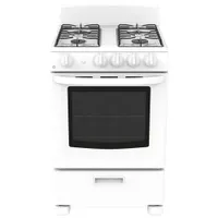 GE 24" 2.9 Cu. Ft. Freestanding Gas Range (JCGAS300DMWW) - White