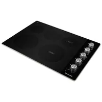 KitchenAid 30" 5-Element Electric Cooktop (KCES550HSS) - Stainless Steel