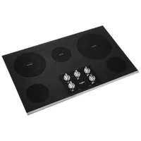 Whirlpool 36" 5-Element Electric Cooktop (WCE77US6HS) - Stainless Steel
