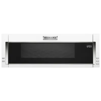 Kitchenaid 30" Over-The-Range Microwave Hood Combo - 1.1 Cu. Ft. - White