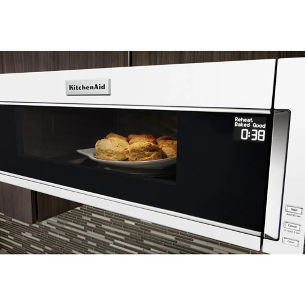 Kitchenaid 30" Over-The-Range Microwave Hood Combo - 1.1 Cu. Ft