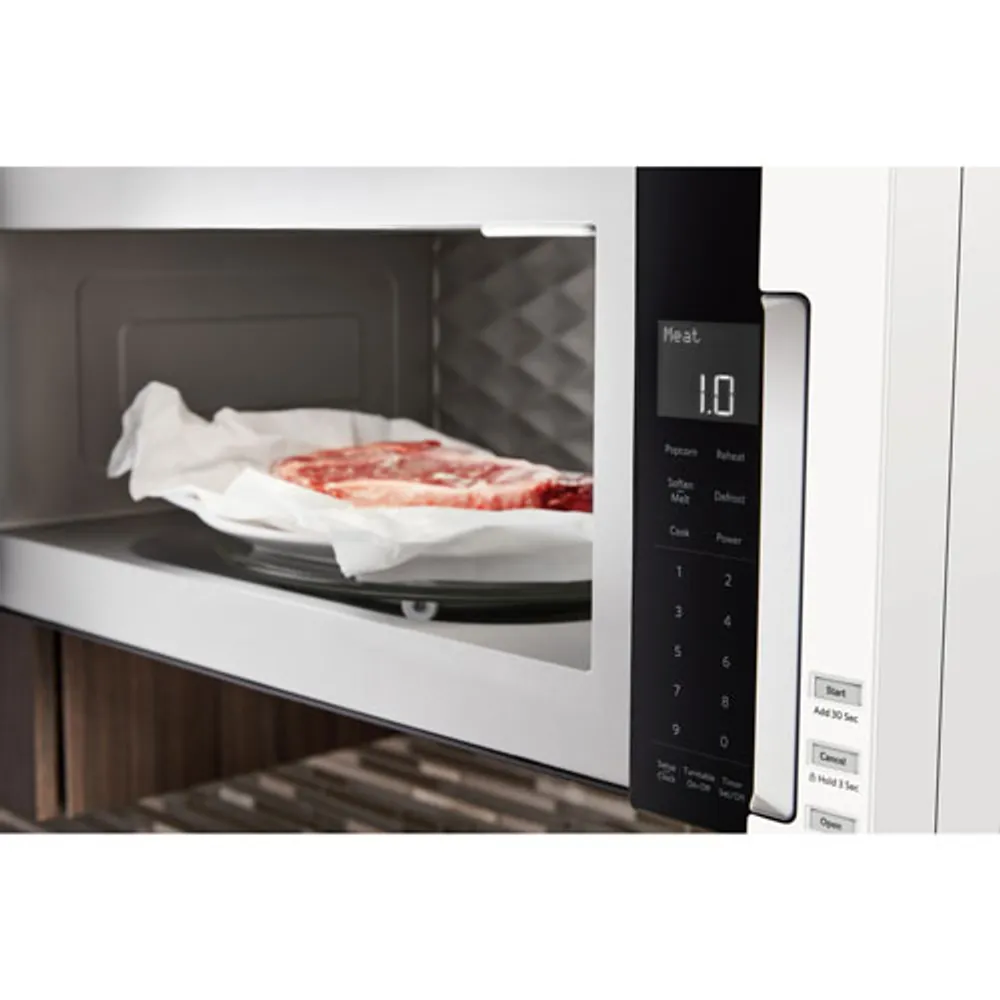 Kitchenaid 30" Over-The-Range Microwave Hood Combo - 1.1 Cu. Ft. - White