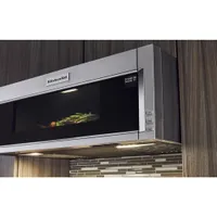 Kitchenaid 30" Over-The-Range Microwave Hood Combo - 1.1 Cu. Ft. - Stainless Steel