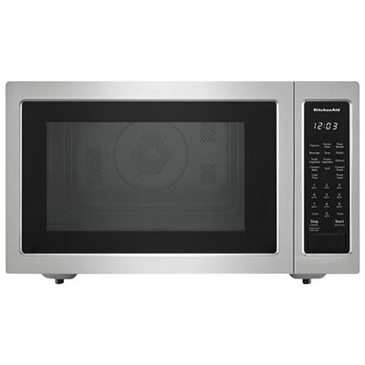 Kitchenaid 1.5 Cu. Ft. Convection Microwave (KMCC5015GSS) - Stainless Steel