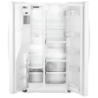 Whirlpool 36" 20.6 Cu. Ft. Counter-Depth Side-By-Side Refrigerator w/ Ice Dispenser (WRS571CIHW) - White