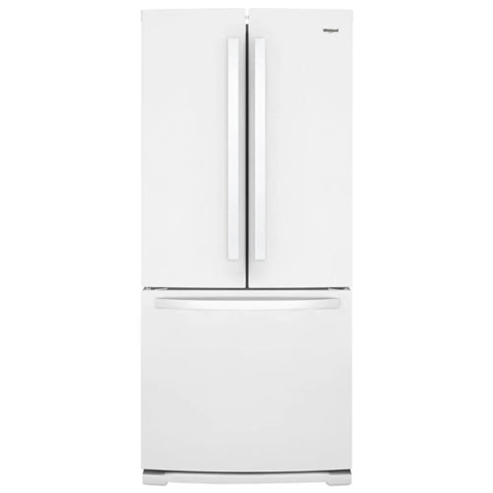 Whirlpool 30" 19.7 Cu. Ft. French Door Refrigerator (WRF560SFHW) - White