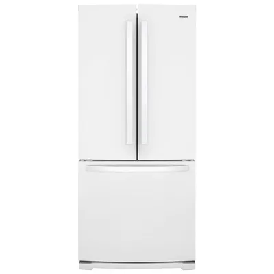 Whirlpool 30" 19.7 Cu. Ft. French Door Refrigerator (WRF560SFHW) - White