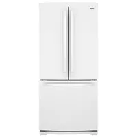 Whirlpool 30" 19.7 Cu. Ft. French Door Refrigerator (WRF560SFHW) - White
