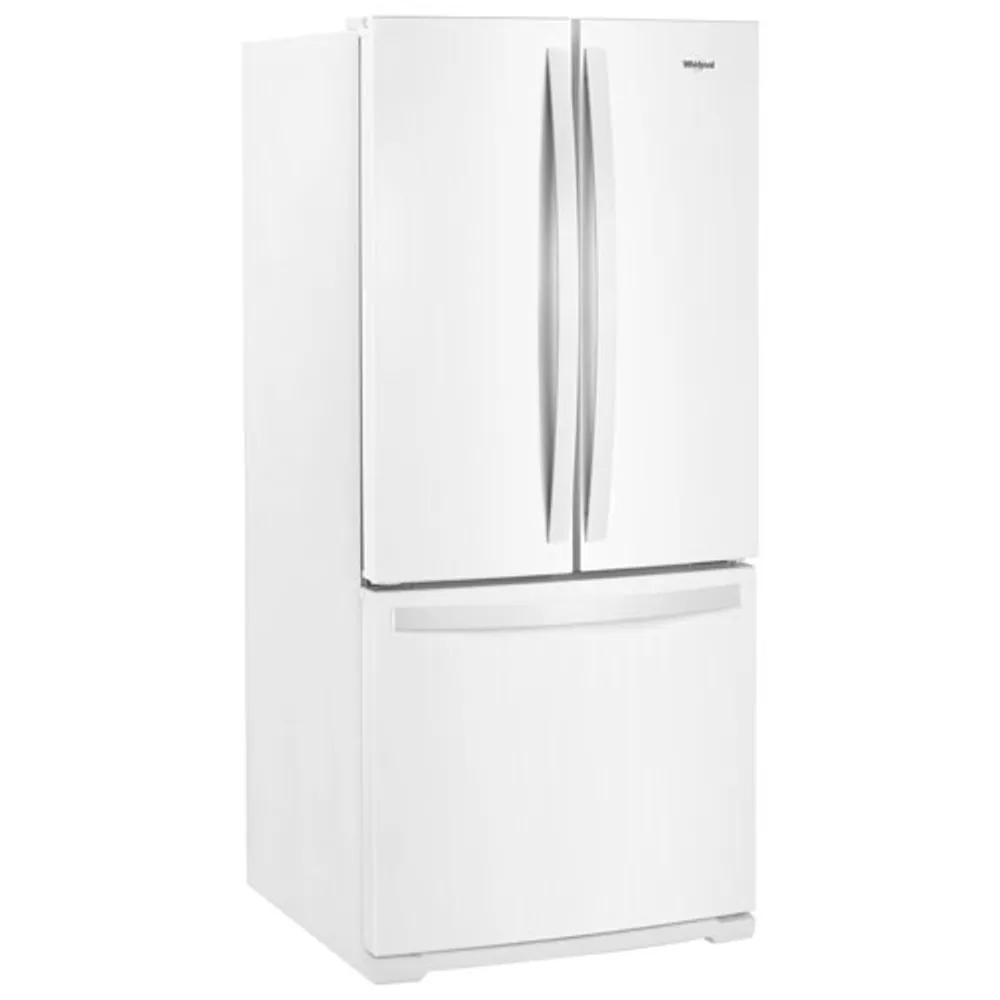 Whirlpool 30" 19.7 Cu. Ft. French Door Refrigerator (WRF560SFHW) - White