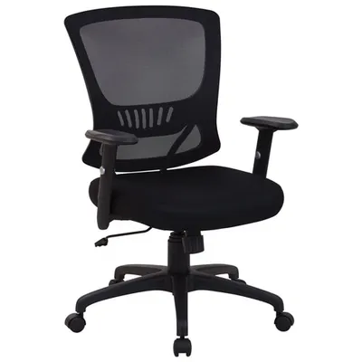 Work Smart EMH Polyester Task Chair - Black