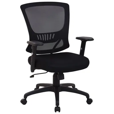 Fauteuil de bureau en polyester EMH de Work Smart - Noir