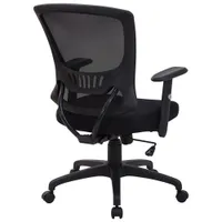 Work Smart EMH Polyester Task Chair - Black