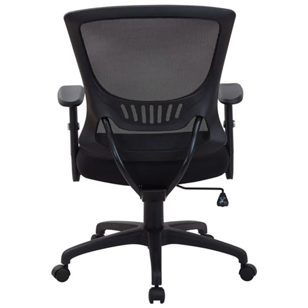 Work Smart EMH Polyester Task Chair - Black