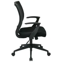 Work Smart EM Nylon Task Chair - Black